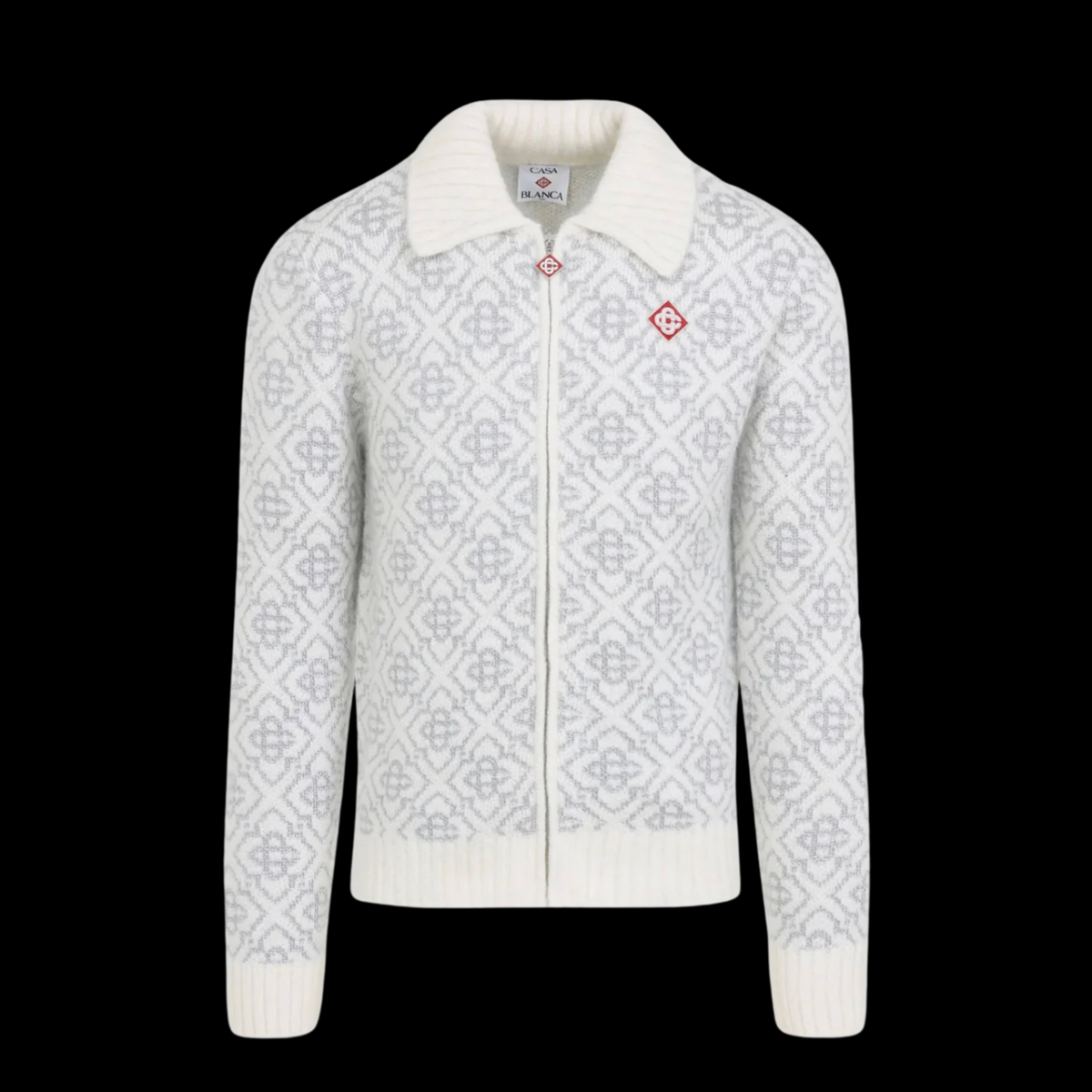 "CASA GREY ZIPJACKET"